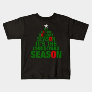 christmas season ugly sweater Kids T-Shirt